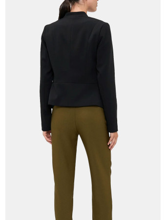 Regular fit cotton Bermudas in yellow