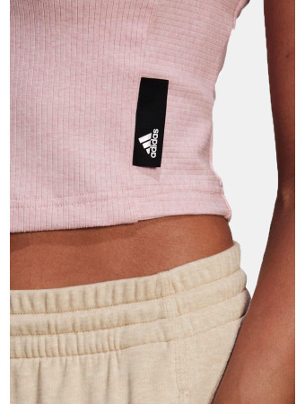 Regular fit cotton Bermudas in yellow