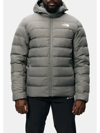 ACONCAGUA HOODIE - Pūkinė striukė - pilka
