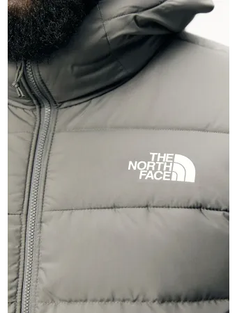 ACONCAGUA HOODIE - Pūkinė striukė - pilka