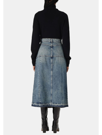 GONNA SKIRT - Džinsinis sijonas - vintage wash