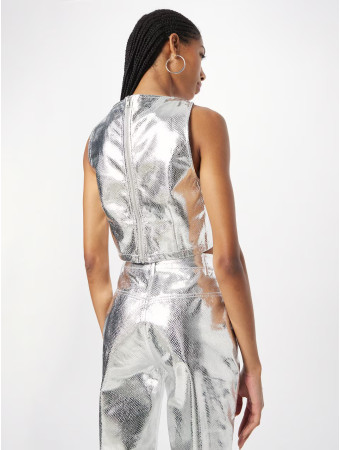 CROSS BACK - Ilgarankovis viršutinės dalies drabužis - dark grey