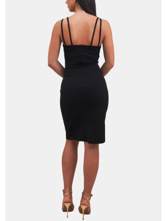 RUE CHAIN - Cocktail dress / Party dress - black