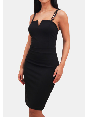 RUE CHAIN - Cocktail dress / Party dress - black