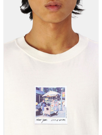 ONSRAY TEE - Print T-shirt - cloud dancer