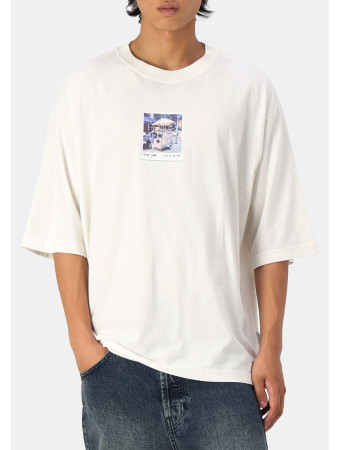ONSRAY TEE - Print T-shirt - cloud dancer