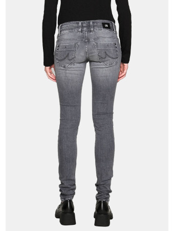 JULITA - Aptempti džinsai - grey fall undamaged wash