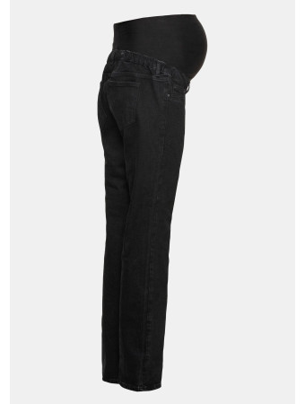 Mamos stiliaus džinsai  - black denim