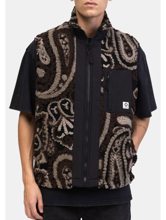 WAISTCOAT BOXY FIT - Liemenė - demitasse