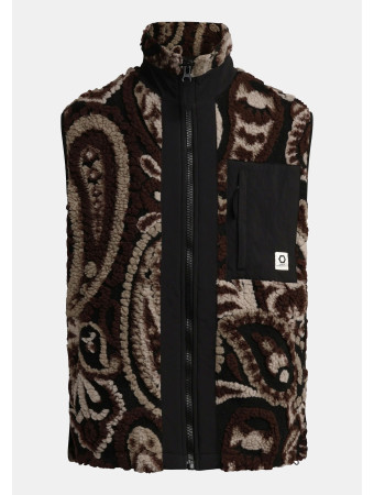 WAISTCOAT BOXY FIT - Liemenė - demitasse