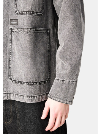 TEXAS CHORE JACKET - Džinsinis švarkelis - washed black