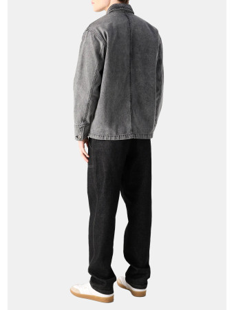 TEXAS CHORE JACKET - Džinsinis švarkelis - washed black