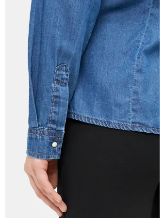 ONLALEXA SHIRT - Užsagstoma palaidinė - medium blue denim
