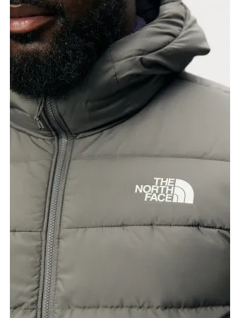 ACONCAGUA HOODIE - Pūkinė striukė - grey