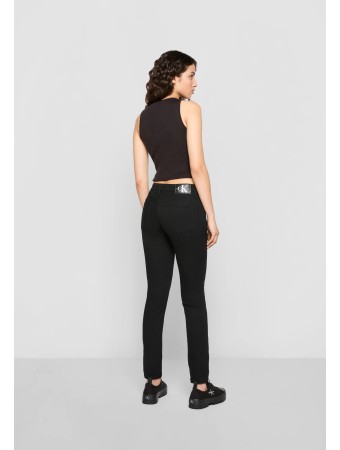 MID RISE - Aptempti džinsai - denim black