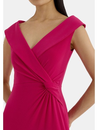 JERSEY OFF THE SHOULDER GOWN - Proginė apranga - sport pink