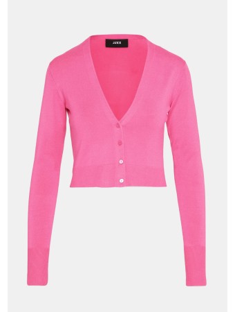 JXISABEL SOFT NOOS - Cardigan - carmine rose