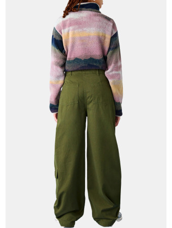 FIELD PANT - Kareiviško stiliaus kelnės - dark olive