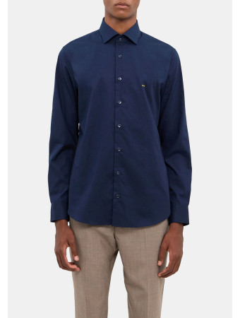 CONTRAST SLIM FIT - Formal shirt - midnight blue