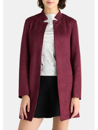 ONLSOHO LIFE - Dirbtinės odos striukė - burgundy