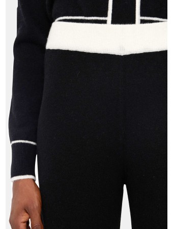 CONTRAST LOUNGE - Trousers