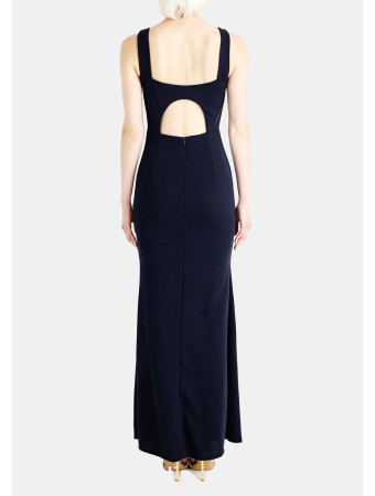 ROSIE CUT OUT - Džersio suknelė - navy blue