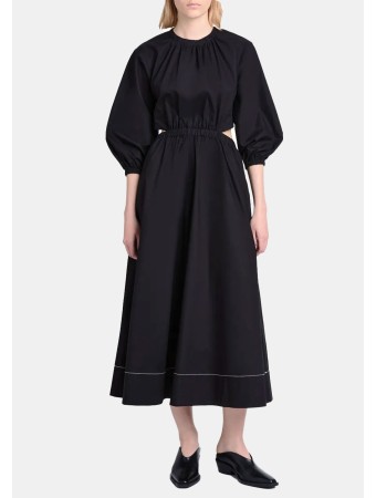 NORA BACKLESS DRESS - KASDIENĖ SUKNELĖ - BLACK