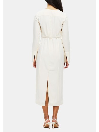 Twill Midi Dress