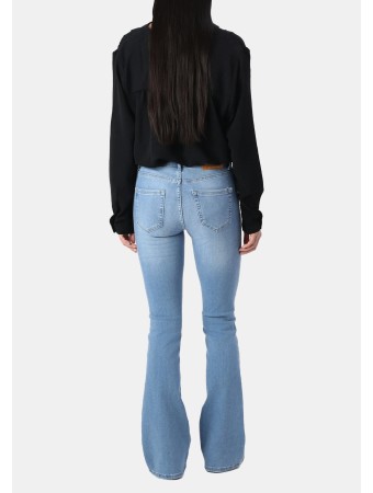 ONLBLUSH - Platėjantys džinsai - light blue denim