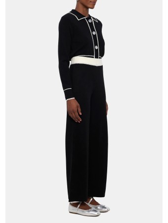 CONTRAST LOUNGE - Trousers