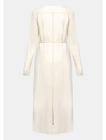 Twill Midi Dress