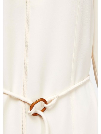 Twill Midi Dress