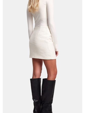 Intelligence jersey short in beige